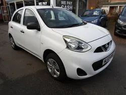 White Used 2013 Nissan Micra Visia Hatchback | £5,495 (Expensive)
