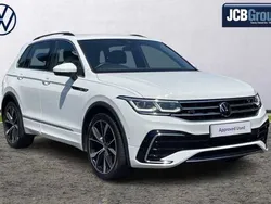 White Used 2023 VW Tiguan R-line Edition SUV | £29,795 (Fair price)