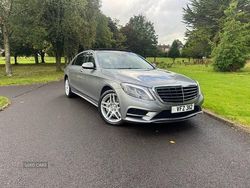 Silver Used 2014 Mercedes S350L AMG line Sedan | £14,995 (Expensive)
