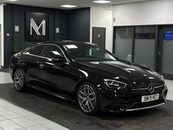 Black Used 2021 Mercedes E300 AMG line Coupe | £29,500 (Fair price)