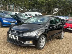 Black Used 2015 VW Polo SE Hatchback | £10,990 (A bit pricey)