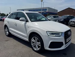 Ibis white Used 2015 Audi Q3 S-Line SUV | £9,875 (Fair price)