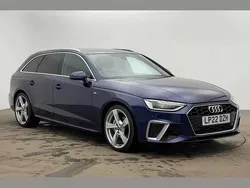 Blue Used 2022 Audi A4 S-Line Estate | £26,000 (Fair price)