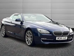 Deep sea blue Used 2011 BMW 640 Cabriolet Cabriolet | £11,490