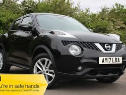 Black Used 2017 Nissan Juke N-Connecta SUV | £6,490 (Fair price)