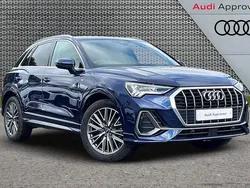 Blue Used 2022 Audi Q3 S-Line SUV | £23,994 (Good price)