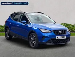 Blue Used 2022 Seat Arona SE Technology SUV | £13,299 (Fair price)