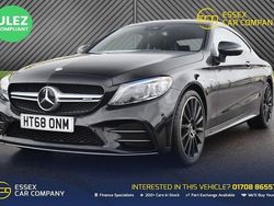 Black Used 2019 Mercedes C43 AMG Premium Plus Coupe | £27,630 (Fair price)