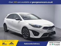 White Used 2023 Kia Ceed GT GT-Line Hatchback | £21,000 (Fair price)