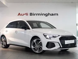 Glacier white Used 2024 Audi A3 Black Edition Hatchback | £29,250 (Expensive)