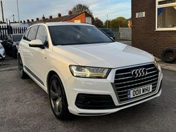 White Used 2016 Audi Q7 S-Line SUV | £15,899