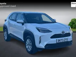 White Used 2023 Toyota Yaris Hybrid Hatchback | £21,033 (Expensive)