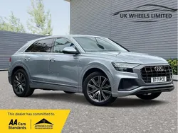 Silver Used 2022 Audi Q8 S-Line SUV | £36,990 (Super price)