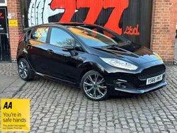 Black Used 2017 Ford Fiesta ST-Line Hatchback | £7,899 (Fair price)