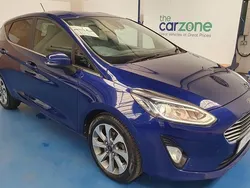 Blue Used 2017 Ford Fiesta Titanium Hatchback | £5,999 (Fair price)