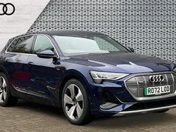 Blue Used 2022 Audi e-tron S-Line SUV | £25,369 (Expensive)