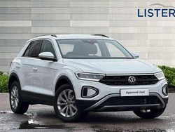 White Used 2025 VW T-Roc Match SUV | £25,000 (Fair price)
