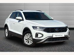 White Used 2023 VW T-Roc Life SUV | £20,495 (Fair price)