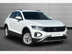 White Used 2023 VW T-Roc Life SUV | £20,450 (Fair price)