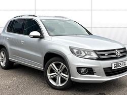 Silver Used 2015 VW Tiguan R-line SUV | £14,190 (Fair price)
