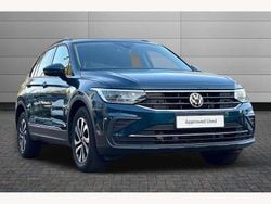 Blue Used 2021 VW Tiguan Active SUV | £25,390 (Fair price)