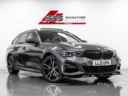 Grey Used 2021 BMW 330e M Sport Estate | £23,495 (Expensive)