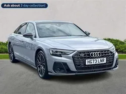 Silver Used 2023 Audi A8 Black Edition Sedan | £53,959 (Good price)