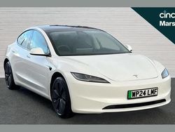 White Used 2024 Tesla Model 3 RWD Sedan | £29,495 (Expensive)