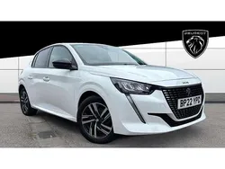 White Used 2022 Peugeot 208 Allure Premium Hatchback | £12,942 (Fair price)