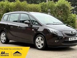 Brown Used 2014 Vauxhall Zafira Tourer MPV | £3,990 (Fair price)