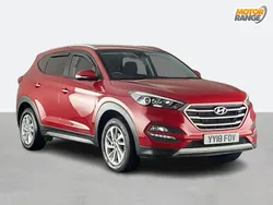 Red Used 2018 Hyundai Tucson SE SUV | £9,495 (Fair price)