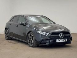 Black Used 2021 Mercedes A35 AMG Executive Hatchback | £21,199 (A bit pricey)