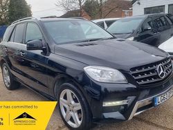 Black Used 2013 Mercedes ML250 AMG SUV | £5,995 (Expensive)