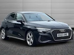 Black Used 2023 Audi A3 S-Line Hatchback | £22,950 (Fair price)