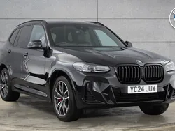 Black Used 2024 BMW X3 M Sport SUV | £48,450 (Expensive)