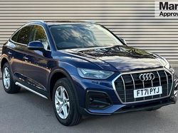 Blue Used 2021 Audi Q5 Sport SUV | £27,256 (Fair price)
