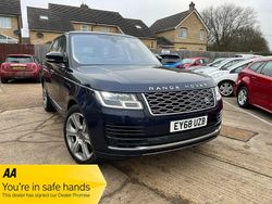 Blue Used 2018 Land Rover Range Rover Vogue SE SUV | £27,490 (Fair price)
