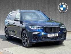 Blue Used 2022 BMW X7 M Sport SUV | £57,999 (Good price)