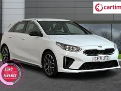 White Used 2021 Kia Ceed GT-Line Hatchback | £13,850 (Fair price)