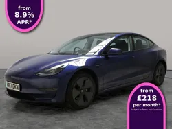 Blue Used 2021 Tesla Model 3 Long Range Sedan | £14,942 (Fair price)