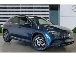 Blue Used 2022 Mercedes EQA350 AMG line SUV | £24,290 (Fair price)