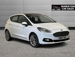 White Used 2018 Ford Fiesta Vignale Hatchback | £9,600 (Fair price)