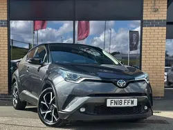 Grey Used 2018 Toyota C-HR SUV | £12,990 (Fair price)