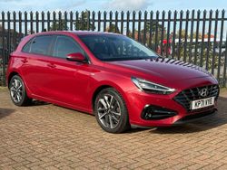 Red Used 2021 Hyundai i30 Premium Hatchback | £12,795 (Fair price)