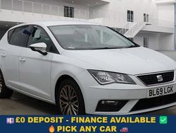 White Used 2019 Seat Leon SE Dynamic Hatchback | £10,249 (Fair price)