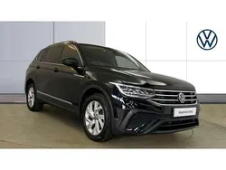 Black Used 2023 VW Tiguan Allspace Life SUV | £27,339 (Good price)