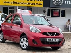 Red Used 2016 Nissan Micra Visia Hatchback | £5,998 (Fair price)