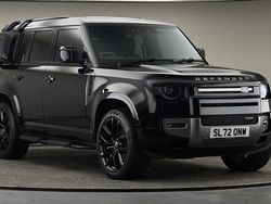 Santorini black Used 2022 Land Rover Defender SE Dynamic SUV | £57,700 (Fair price)