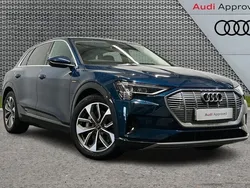 Blue Used 2020 Audi e-tron Advanced SUV | £18,995 (Fair price)