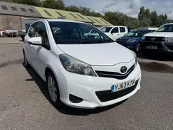 White Used 2013 Toyota Yaris Hatchback | £5,750 (A bit pricey)
